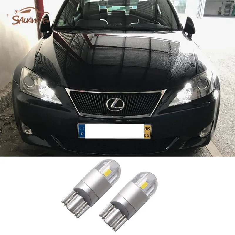 2X T10 W5W Car LED Parking Lights For Lexus RX350 RX300 IS250 RX330 LX470 IS200 LX570 GX460 GX
