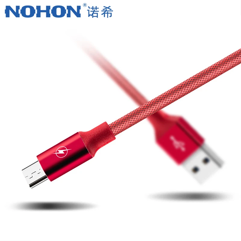 NOHON Micro Зарядка через usb и синхронизации c типа изоляция Дата кабель для быстрой