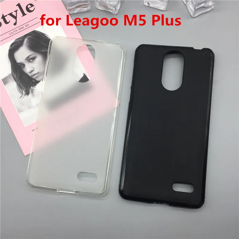 

Case Soft Silicon Phone Para for Leagoo M5 Plus Luxury TPU Fundas Protector Full Cover Shell Black Cases Original Coque