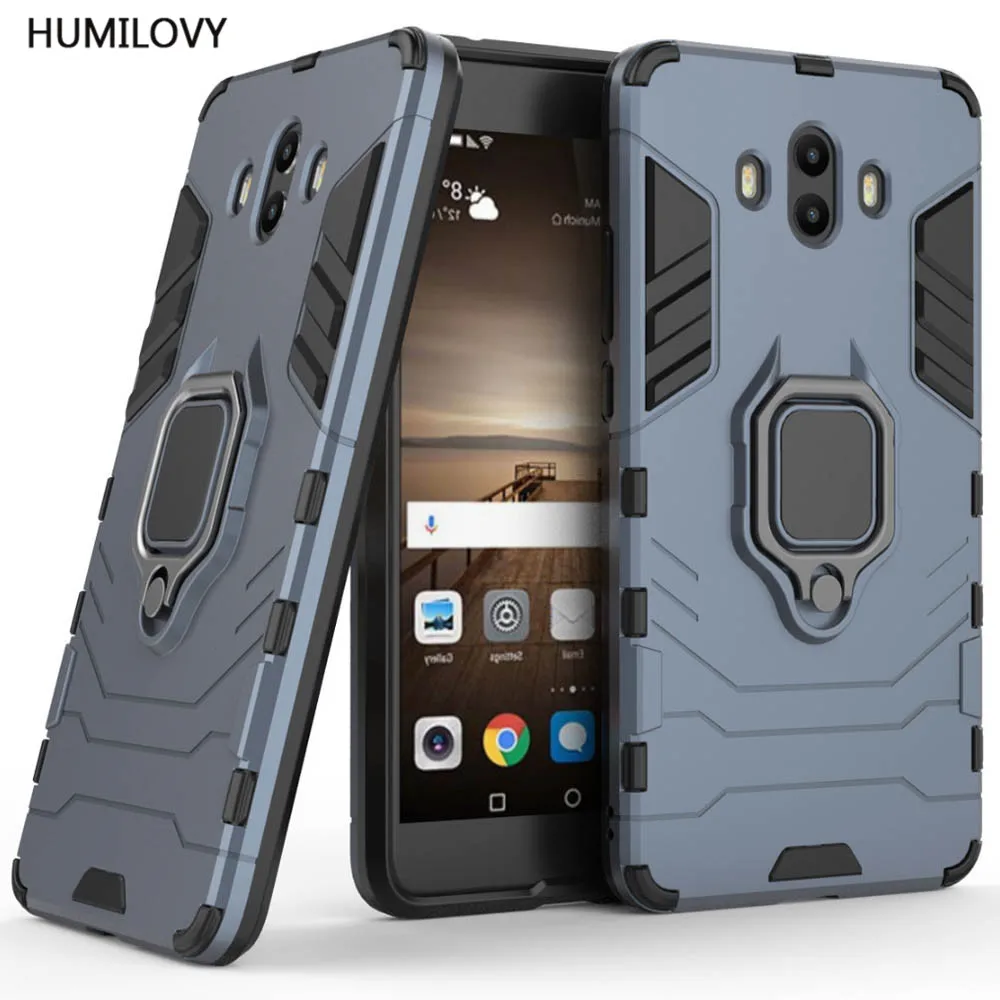 

For Huawei Mate 10 Case for Huawei Mate 10 Cover TPU+PC Case Ring Holder Stand Magnetic Armor Cases for Huawei Mate 10 Fundas
