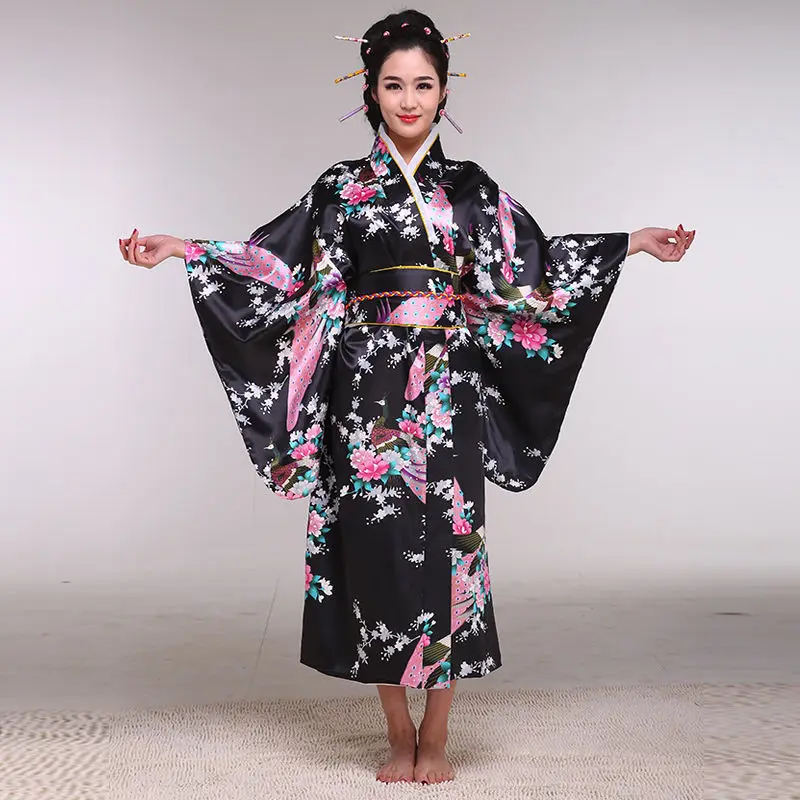 chinese kimono dressing gown
