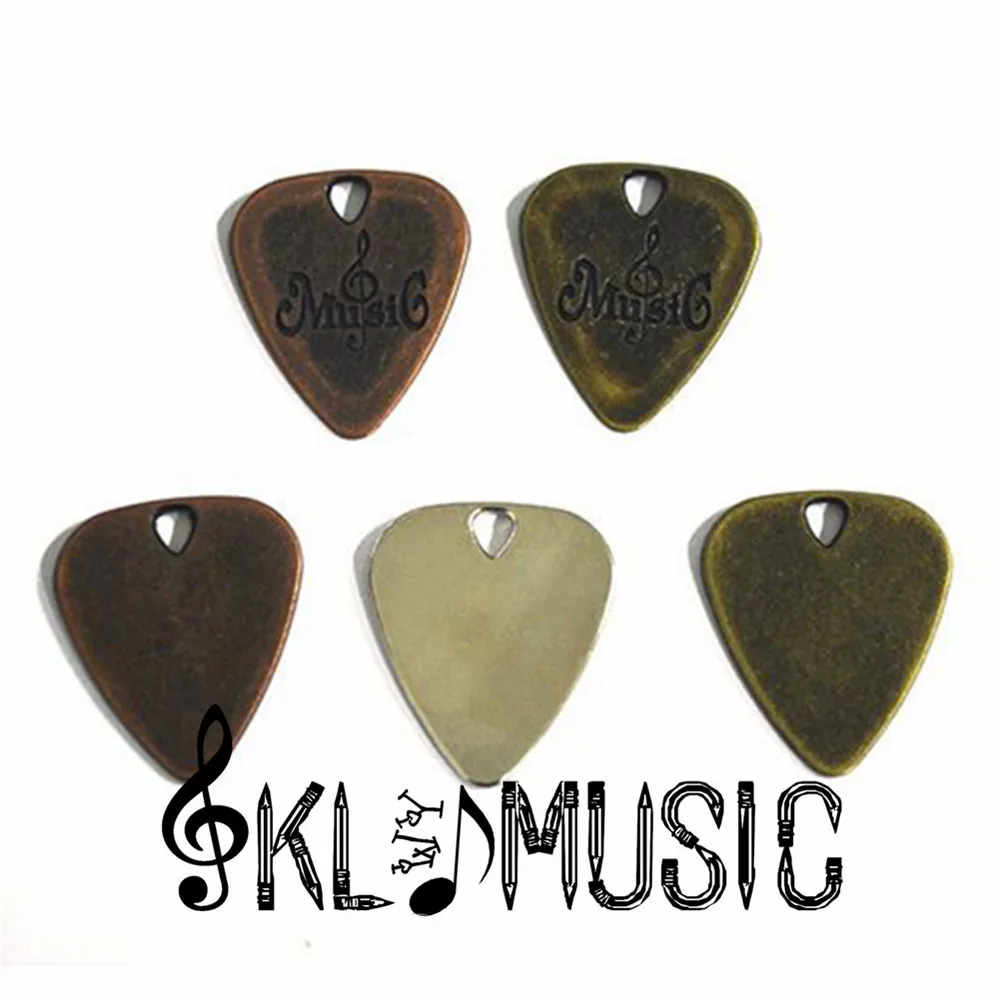 Buy Electric guitar metal picks stainless steel