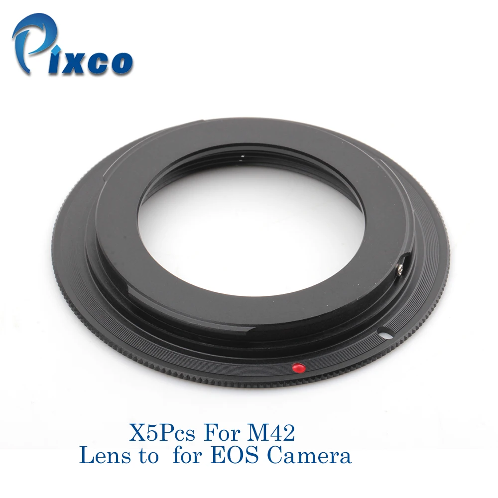 Pixco 5 Pcs For M42eos Lens Adapter Suit For M42 Lens To Suit For