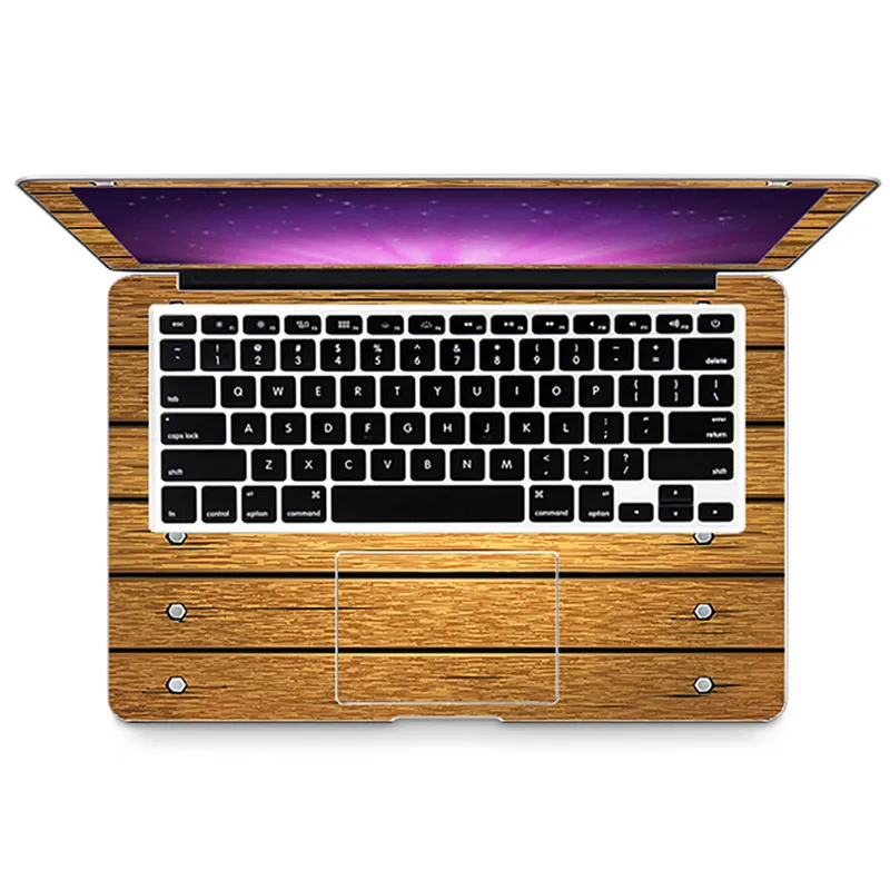 Наклейка для ноутбука Виниловая наклейка с полным покрытием корпуса MacBook Air Pro Retina