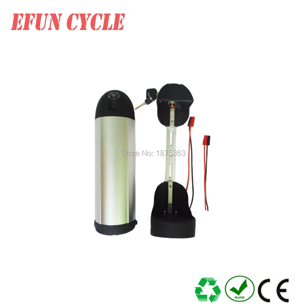 

New bottle/dolphin down tube 48V 11.6Ah Li-ion ebike battery for fat tire bike compitable with BBSHD mid drive motor