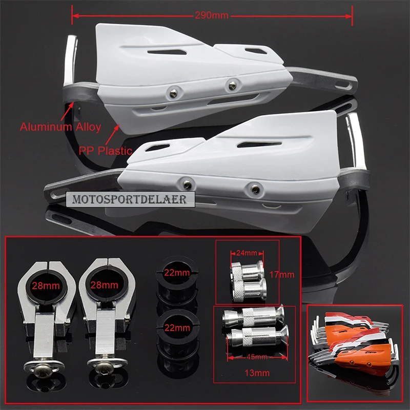

Universal 22mm 28mmMotorcycle ATV Hand Guards Dirt bike MX Motocross Handguard For Chinese OEM 250cc Dirt bike Cross