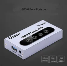 4 Port USB 3 0 Hub Splitter Adapter Ultra Speed 5Gbps USB Hub for Laptop Computer