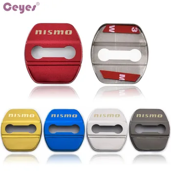 

Ceyes Car Styling Car Protection Cover Case For Nissan Nismo Qashqai Tiida Teana Auto Emblems Accessories Car-Styling 4pcs/lot