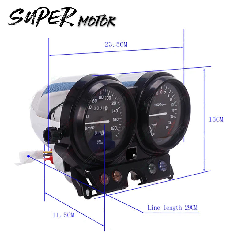 Спидометр для мотоциклов Honda JADE CB 1 JADE250 250|motorcycle speedometer|motorcycle instrumentmotorcycle speedometer