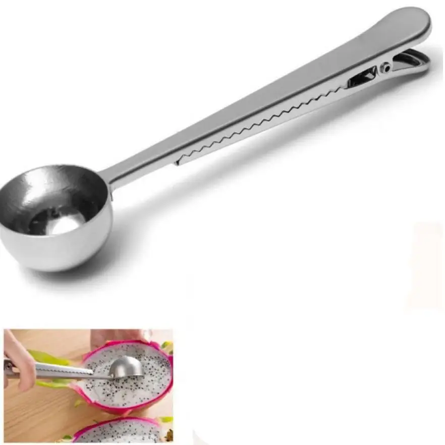 

Stainless Steel Spoon Ground Coffee Craft Measuring Scoop Spoon Utencilios De Cocina Kitchen Accessories Cooking Tools