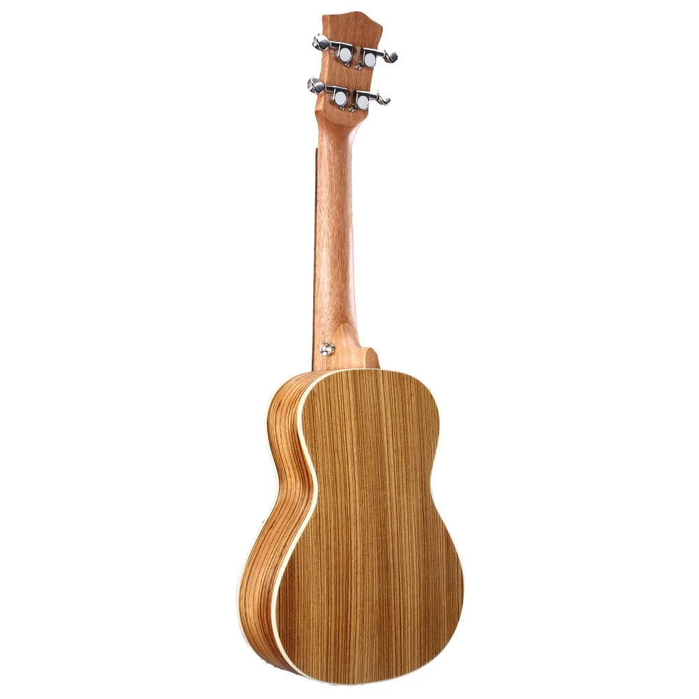Acouway القيثارة حفل سوبرانو القيثارة 21 23 بوصة زيبرا اوكو أوكلل] مع ABS ملزم هاواي الغيتار آلة موسيقية وترية