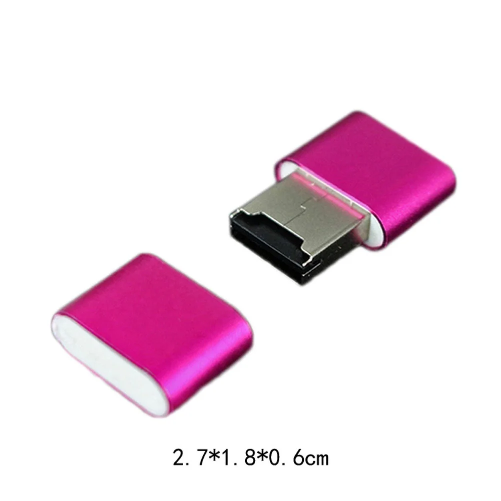 NOYOKERE высокоскоростной мини USB 2,0 Micro SD T-Flash считыватель карт памяти адаптер Красный