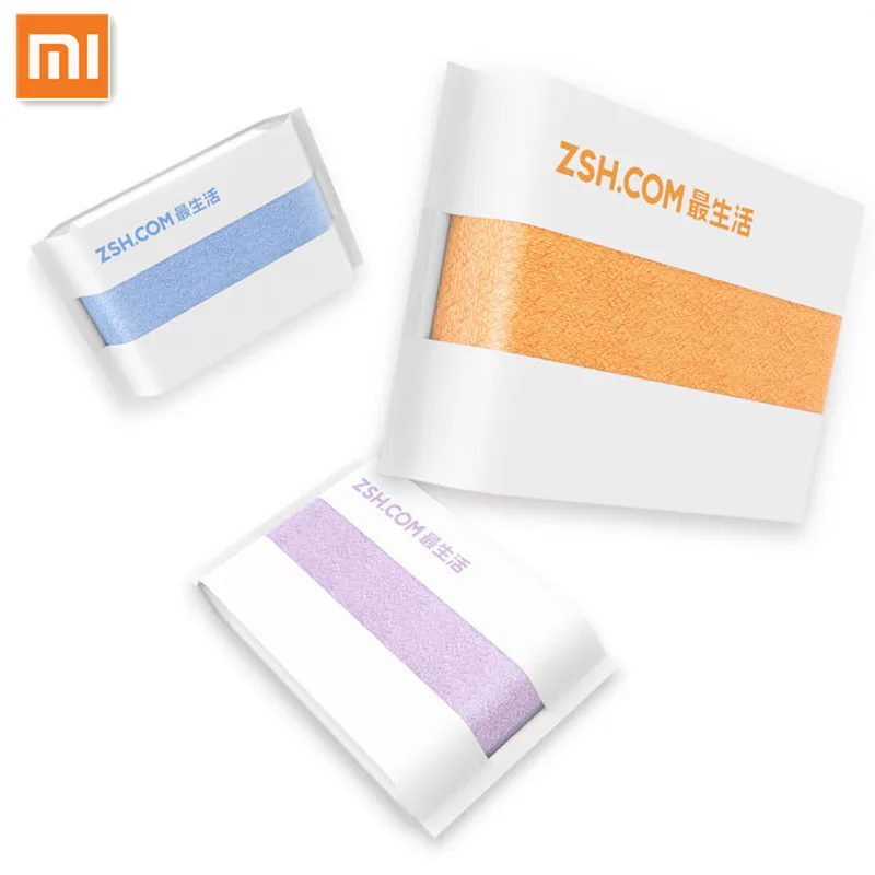 Полотенце Xiaomi серии zsh Youth с длинным штапельным хлопком без выпадения волос