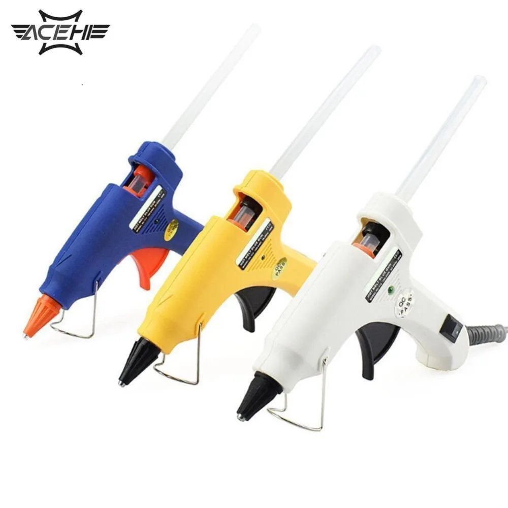 ACEHE 20 Вт US Plug термоплавкий клеевой пистолет 7 мм карандаш промышленные мини