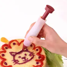 Силиконовая для десерта ручка для отделки глазурью глазировка печенья Кекс Торт Шоколадные украшения инструменты кондитерские формы для печенья аксессуары для рисования