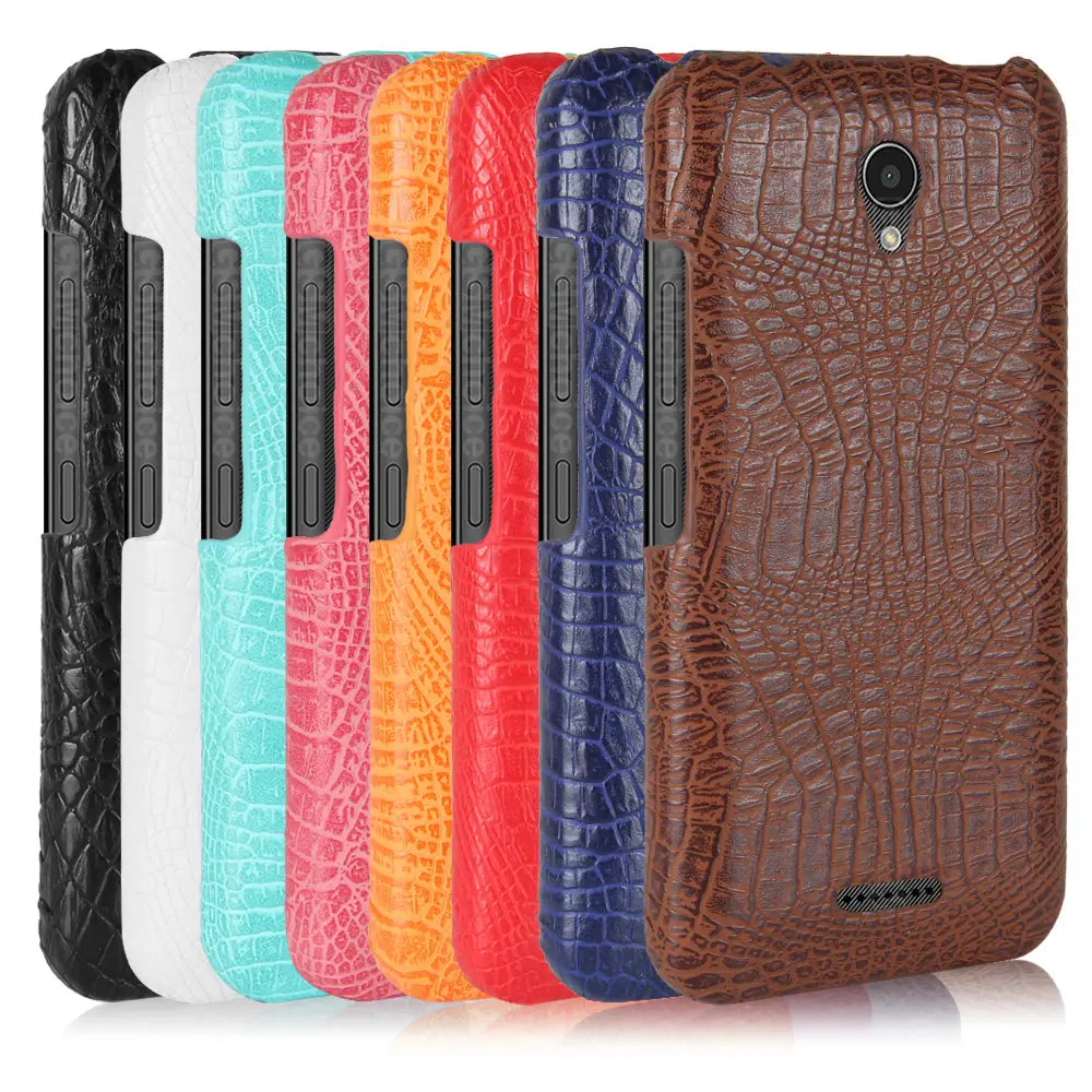 Защитный чехол из крокодиловой кожи для Lenovo Vibe B/A2016 жесткий защитный ПК телефона