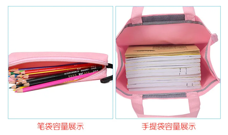 2019 холст детские школьные сумки набор для девочек Женский школьный рюкзак школьные сумки высокое качество рюкзак женский Книга сумка