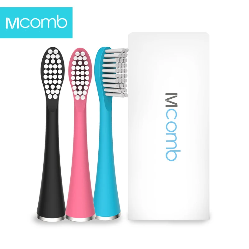 

2PCS replacement toothbrush heads for Mcomb sonic electric tooth brushes DuPont Bristles oral hygiene teeth whiteing for U6 U8