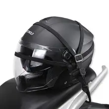 Elastic Buckle Rope Motorcycle Helmet High-Strength Retractable Protective Gears