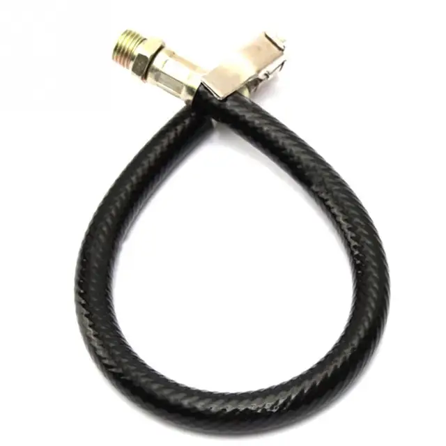 Brand New Air Tyre Tire Chuck Inflator Hose Flexible for Motorcycle Bike Car high quality