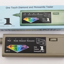 Промо-Акция!! мультитестер для бриллиантов, one touch diamond и Муассанит Тестер, профессиональный 2-в-1 двойной Алмаз