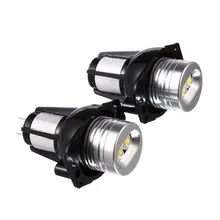 2 шт. 10 Вт светодиодный Ангел глаз Halo Кольцо для фары лампочки