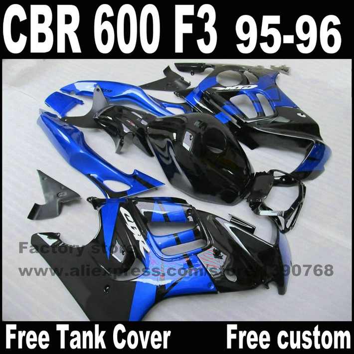 Высококачественный комплект обтекателей для HONDA CBR600 F3 1995 1996 CBR 600 95 фотоэлементов +