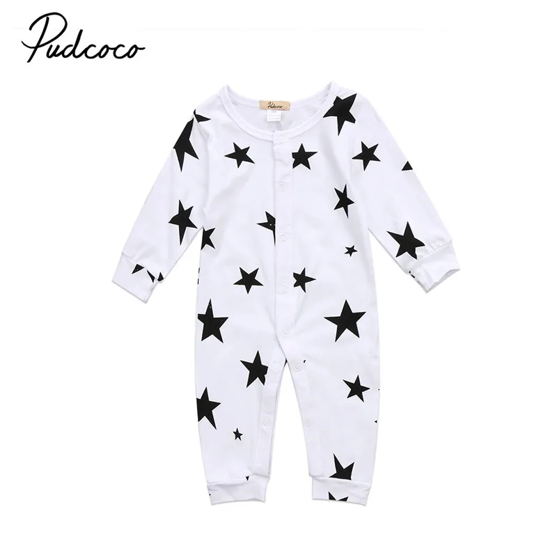 Baby Boy Clothes Girl Jumpsuits Spring Newborn Baby Clothes Cartoon Warm Romper Stars Costume Baby Rompers Infant Boy Clothes
