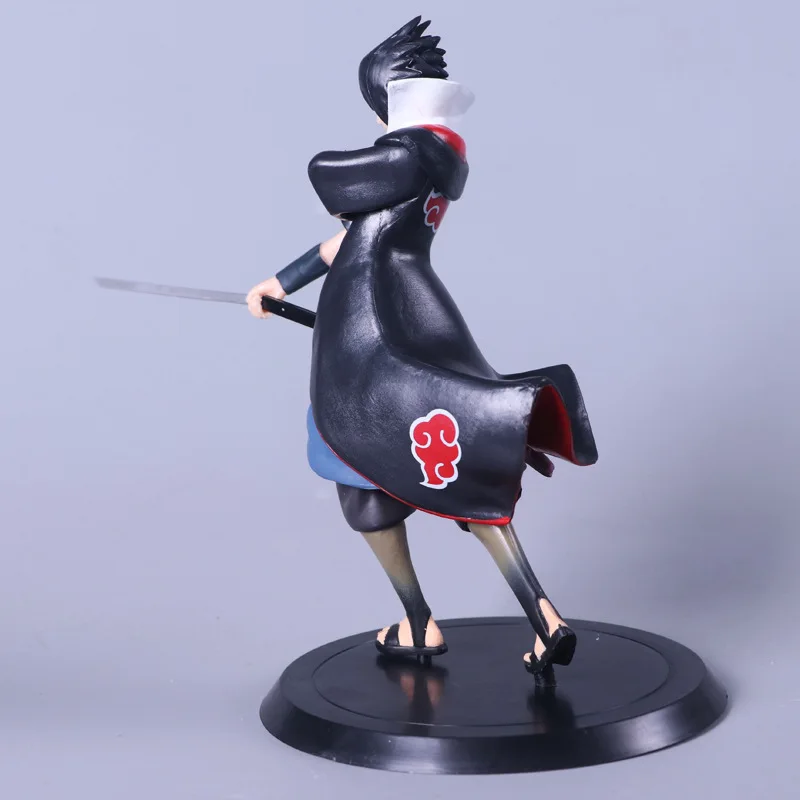 Японские Аниме фигурки Наруто игрушки Uchiha Sasuke фигурка 17 см ПВХ Модель игрушка