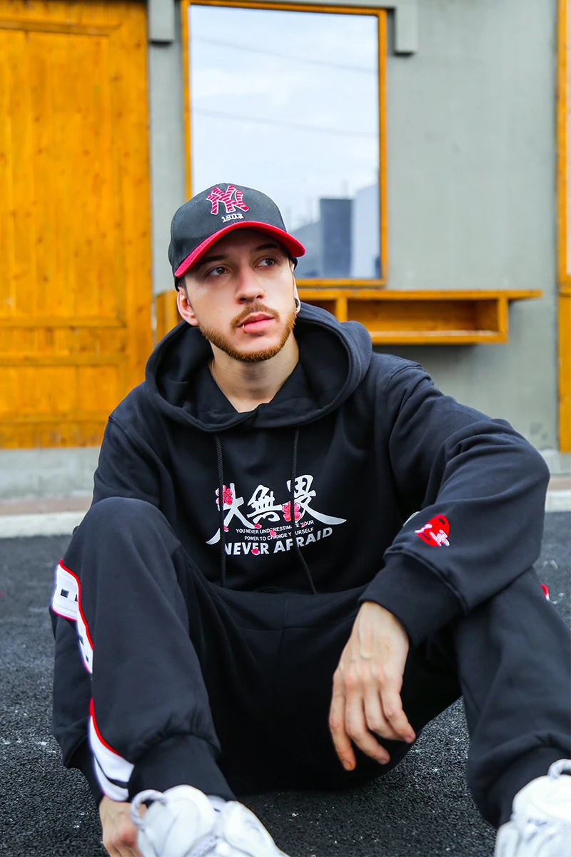 HISTREX, Япония, Kanji Crane, мужская толстовка с капюшоном, для женщин, HarajukuFashion Homme, флисовое пальто с капюшоном, с принтом, брендовая толстовка, PCP35