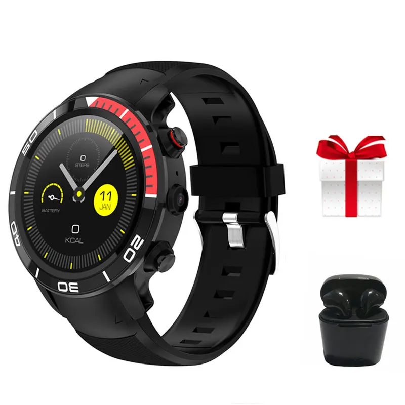 B Умные часы H8 4G+ wifi+ gps+ 1 ГБ/ОЗУ+ 16GCB/rom Смарт-часы с sim-картой Relojes Inteligentes Para Hombre умная электроника - Color: B