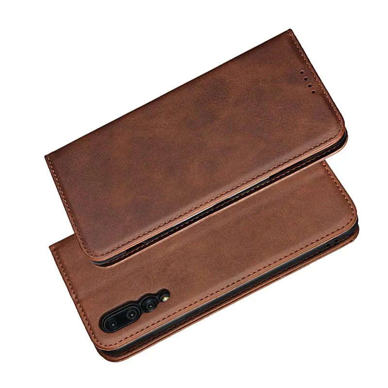 

Leather Case For Huawei P20 Pro Case For P20 luxury Cover High End Protection Coque For Huawei P20 Lite Flip Case Fundas