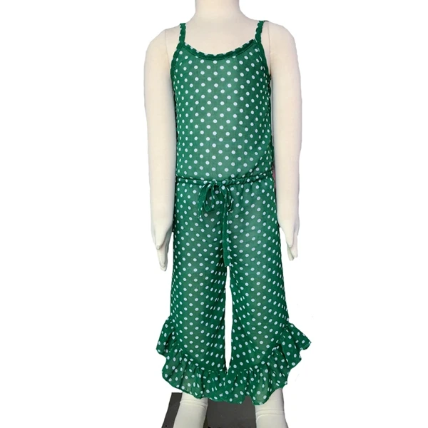 Novo Popular Meninas Jumper Romper Meninas Tiras Alcinhas Cordão Babados Queimado Macacão Palazzo 22 ALCINHAS CORDÃO BABADOS QUEIMADO MACACÃO PALAZZO