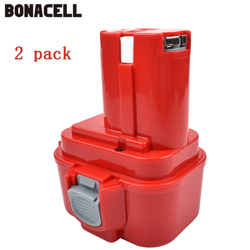 Аккумулятор для электроинструментов bonacel 2 шт. 9 6 В 3 5 Ач MAKITA 9120 9122 9133 9134 9135 9135A 6222D