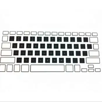 

New Candy Rainbow Silicone Keyboard Skin Protector Cover Film Guard for Apple Macbook Pro Air Retina 13 15 17 for Mac book