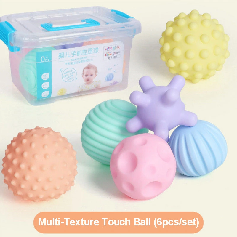 6 Pieces Ensemble Main Sensorielle Bebe Jouet En Caoutchouc Texture Multi Tactile Sens Tactile Jouets Bebe Formation Massage Balles Souples Avec Boite De Rangement Aliexpress 6 Pieces Ensemble Main Sensorielle Bebe Jouet En Caoutchouc Texture Multi Tactile Sens Tactile Jouets Bebe Formation Massage Balles Souples Avec Boite De Rangement Aliexpress