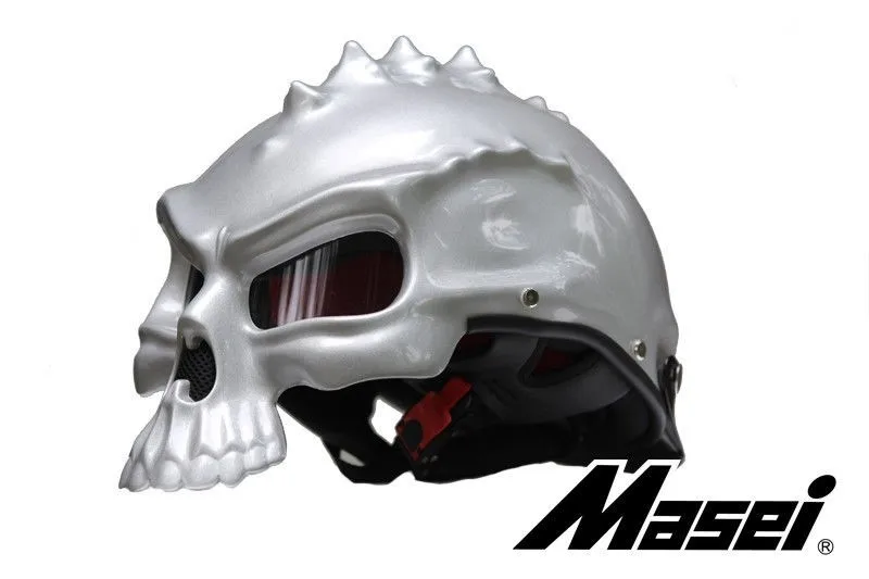 Мотоциклетный шлем с черепом 15 цветов 489|skull motorcycle helmet|face helmethalf face helmet |