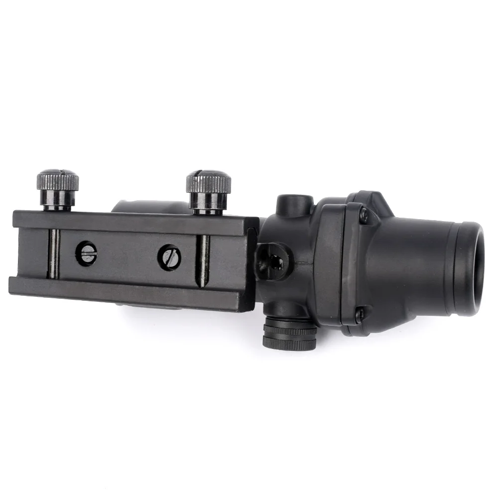 Оптический прицел WIPSON ACOG 4X32 оптический CAHEVRON сетка волоконно с красной подсветкой