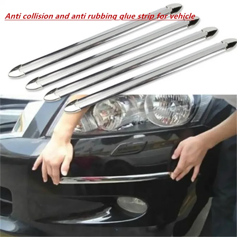 

2 slices Automobile edge anti-collision strip scraper FOR geely X7 GC6 CK2 EC7 FC GX7 SC7 Car-Styling sticker Accessories