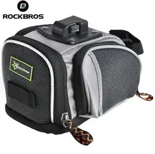 ROCKBROS MTB Seat Post Bag Fixed Gear Fixie Cycle Rear Bags Bicycle Accessories Cycling Mountain Road Bike Saddle Bags