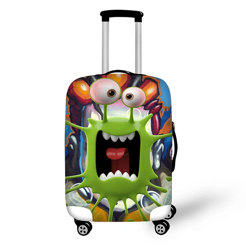 Cartoon Print Travel Accessories Suitcase Protective Covers 18-32 Inch Elastic Luggage Dust Cover Case Stretchable Cartoon Print Travel Accessories Suitcase Protective Covers 18-32 Inch Elastic Luggage Dust Cover Case Stretchable