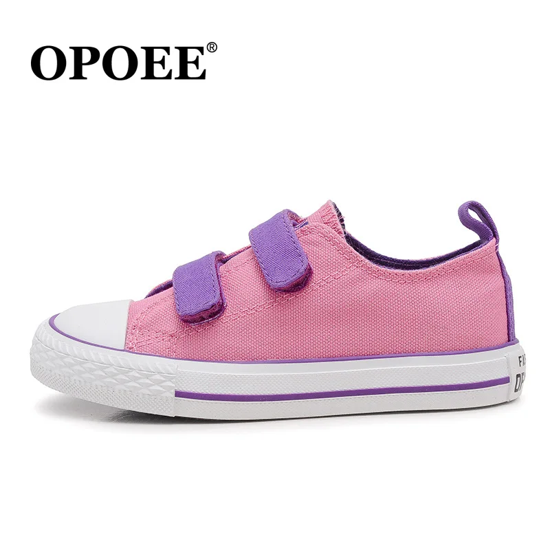 

OPOEE Kids White Shoes Girls Pink Shoes for Spring Autumn 2019 New Fashion Trends Candy Colors Colorful Low Shoes Size 25-38