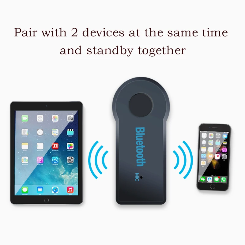 Беспроводной Bluetooth приемник передатчик адаптер 3,5 мм разъем для автомобильной музыки аудио Aux A2dp для наушников Reciever Handsfree