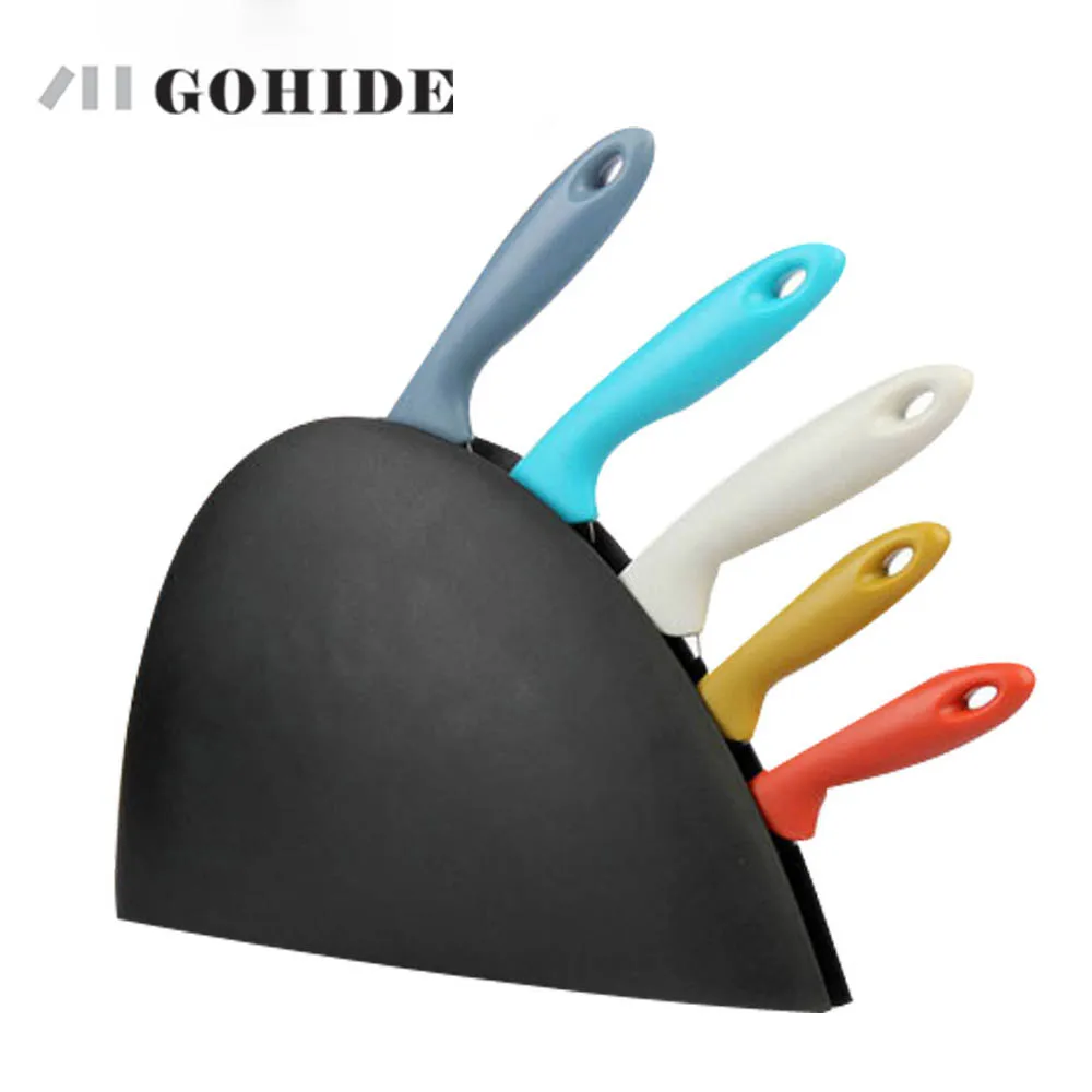 

Gohide Stainless Steel Cutting Tool 6pcs/Set Multicolored Tools Set Knife Set Kitchen Tools Fruit Knife Chef Knife Multi Color