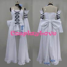 New Custom Made font b Japanese b font Anime White Pandora Hearts Alice Dress font b