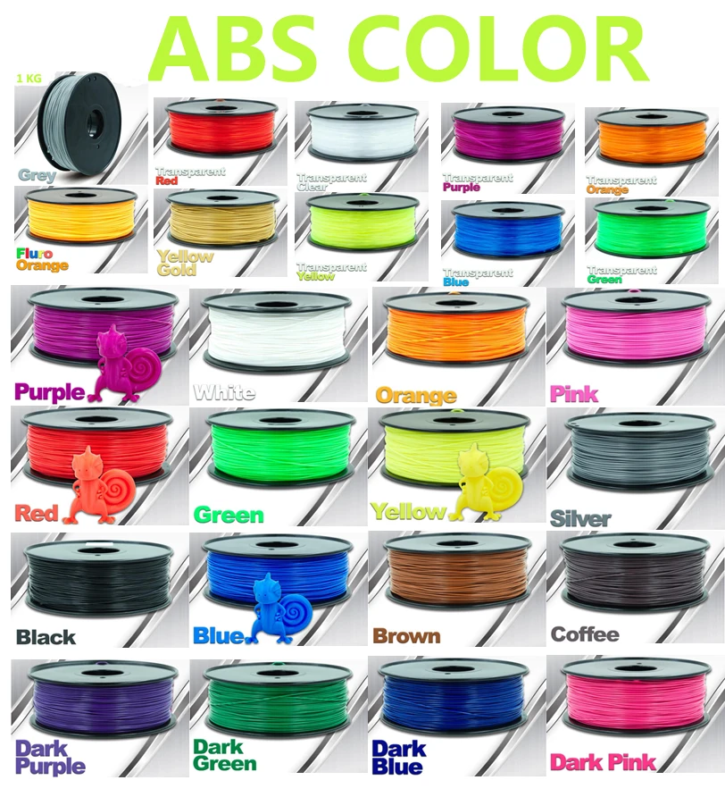 ABS Filament Color