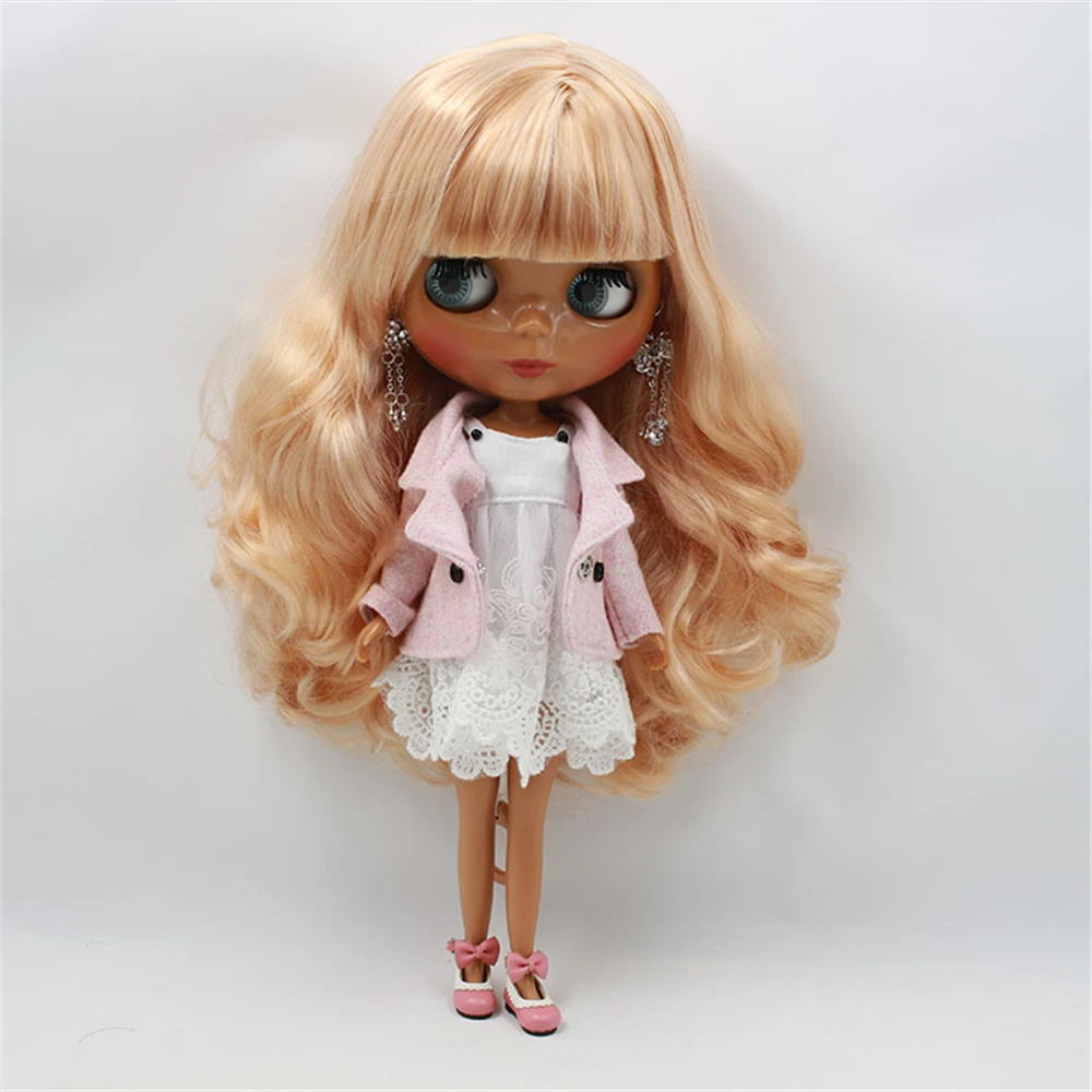 Одежда для 1/6 Blyth 2 шт. кружевное платье розовое пальто|lace back dress|lace boyshortlace cake |