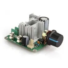 10A PWM Controladores de Velocidad DC Controlador de Velocidad Del Motor Regulador de Voltaje DC 9 V-55 V