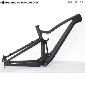 

Winow full suspension 29er boost bikes Carbon Mtb Frame XC 142x12mm size 15.5" 17.5" 19" 21" Carbon mountain frame Mtb frames