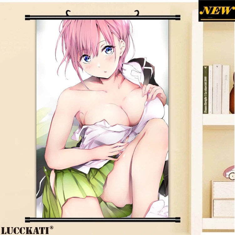 40X60 см 5-toubun Gotoubun Go-Toubun без Hanayome ichika Мику лоли cameltoe мультфильм аниме картинка